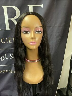 Natural Wavy Black Women’s Wig - Unbranded